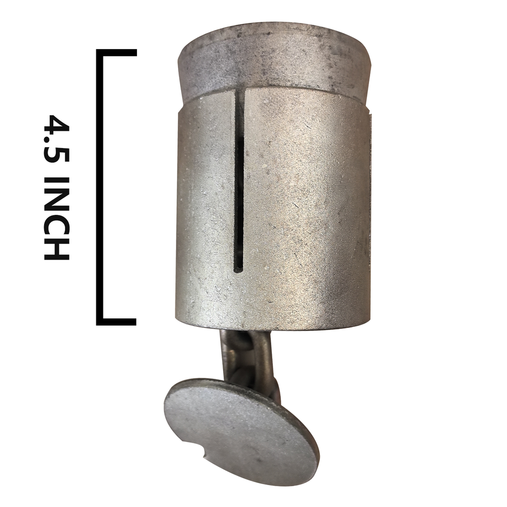 KATOOL 2 Pcs Floor Anchor Pot Auto Frame Machines and Pulling Posts