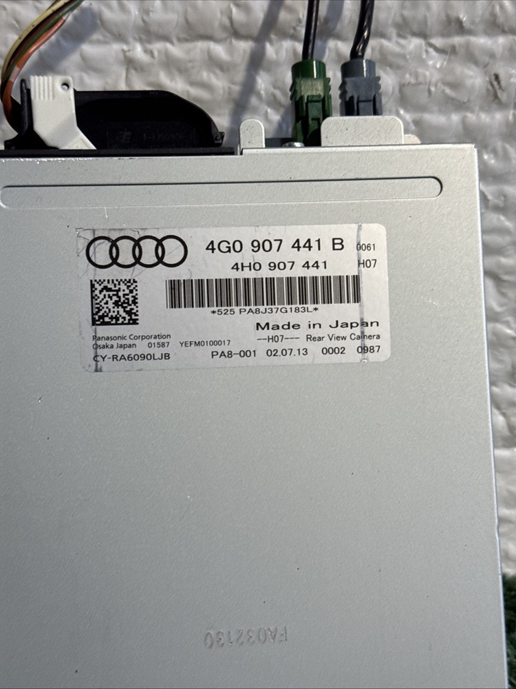 2012 - 2015 AUDI A6 QUATTRO - REAR VIEW / Reverse Camera Control Module