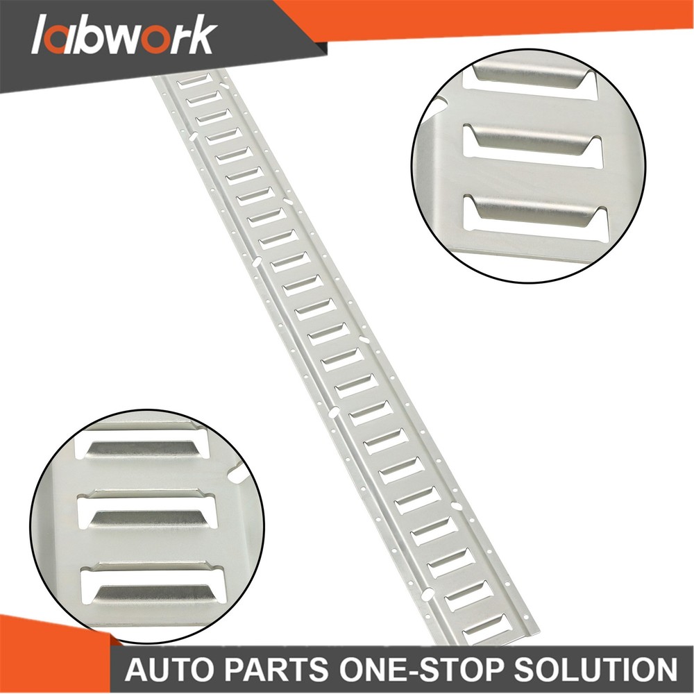 Labwork E Track Tie Down Rail Kit 4' (6 Pack) for Garages Vans Trailers