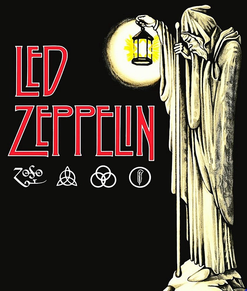 TASK FORCE DOOMER 'THE HERMIT' PATCH LED ZEPPELIN IV
