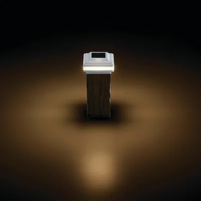 Harbor Breeze White Plastic Fence Deck Post Cap