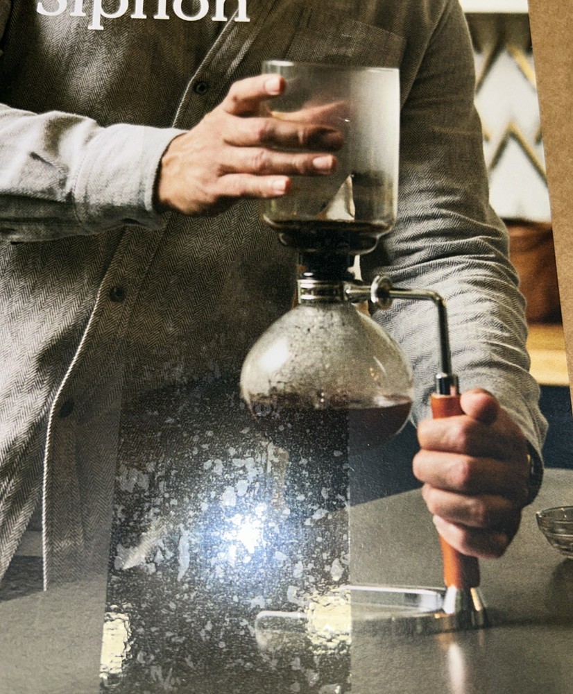 Coffee Siphon Brews 5 cups