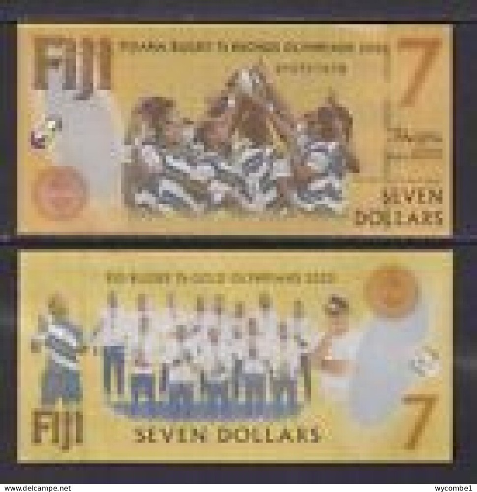 FIJI - 2020 7 Dollars UNC Banknote