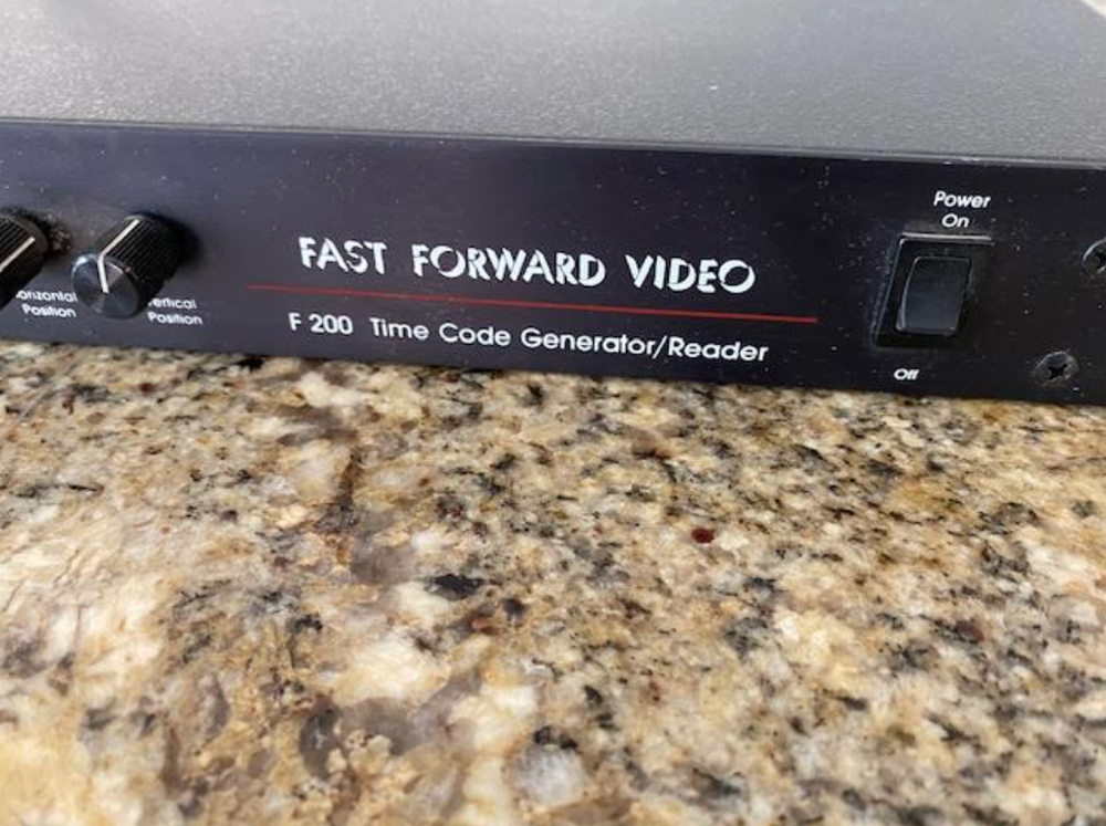 Fast Forward Video F200 Time Code Generator/Reader