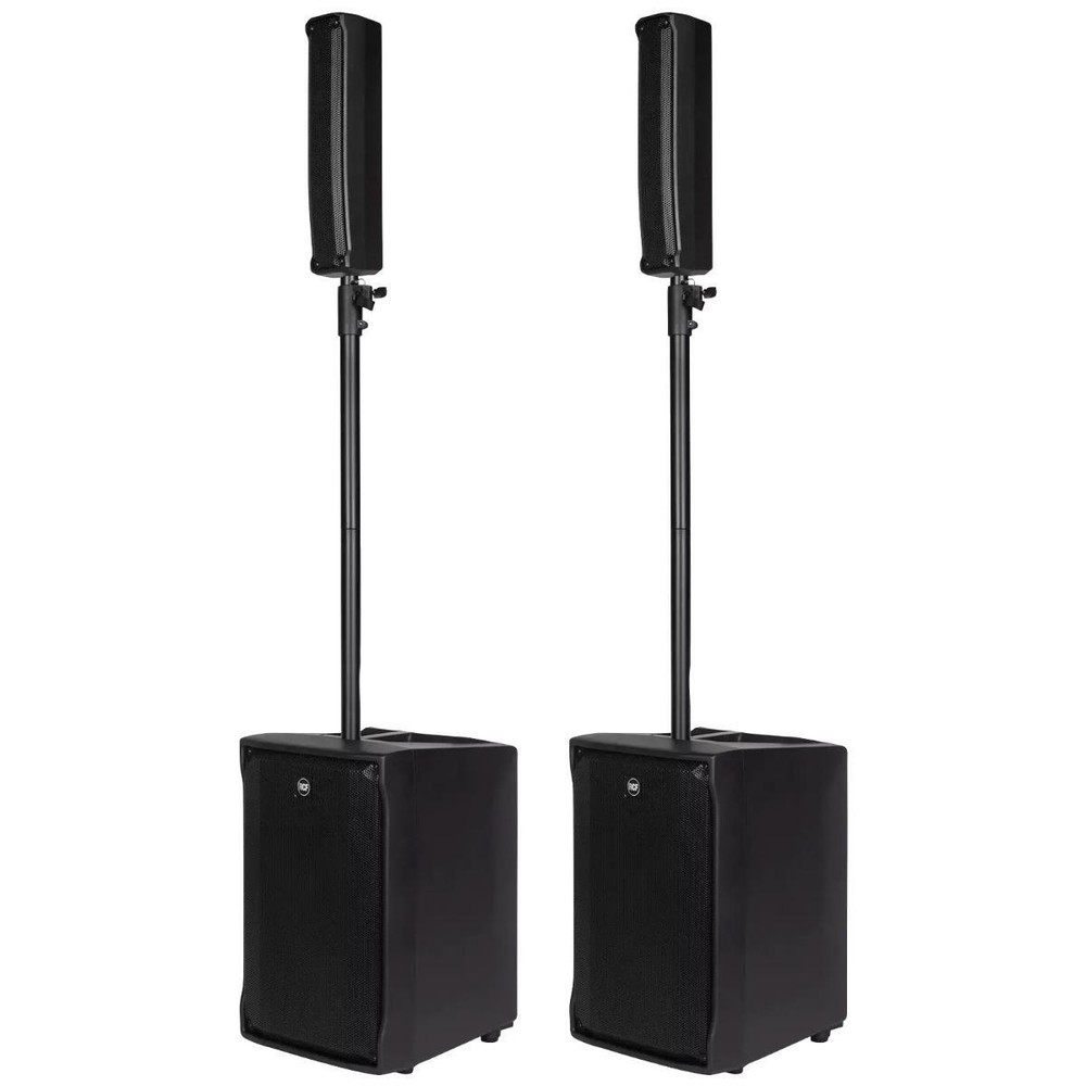 RCF Evox J8 Active Two Way Portable Array Speaker Systems 2-Pack