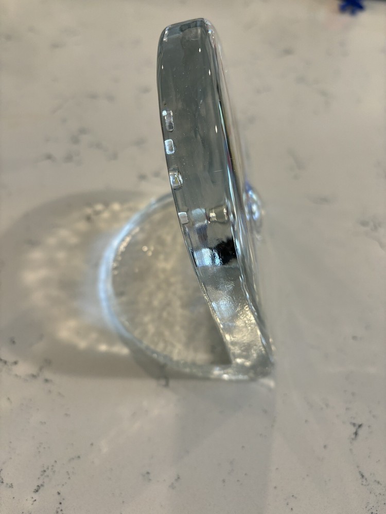 Titanic Ship 1912-2012 Solid Glass Bookend. Commemorative Collectible Bookend.