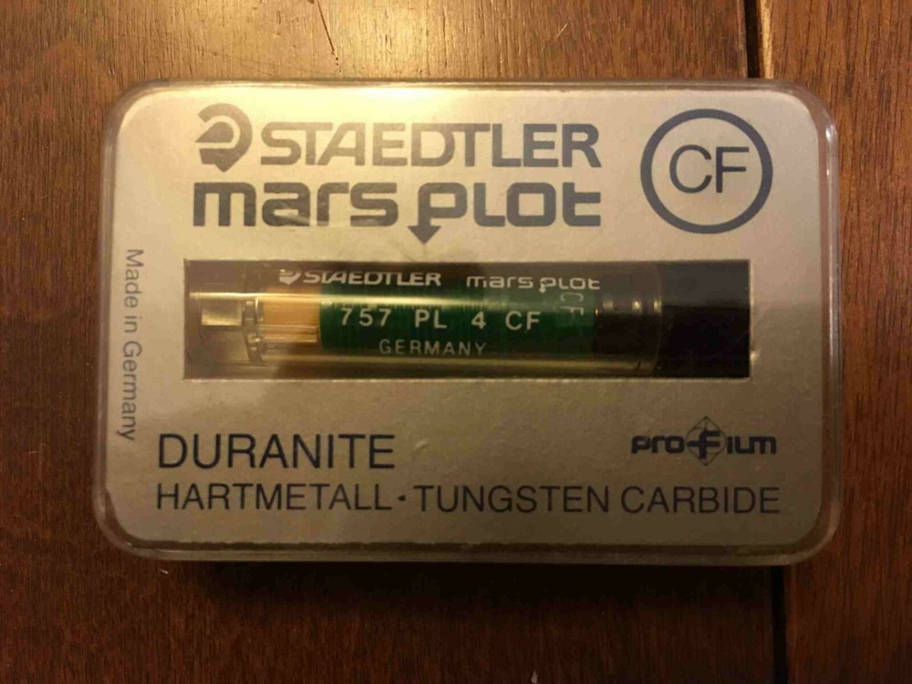 Staedtler Mars Plot Duranite 757 PL 4 CF - Made in Germany -  BRAND NEW