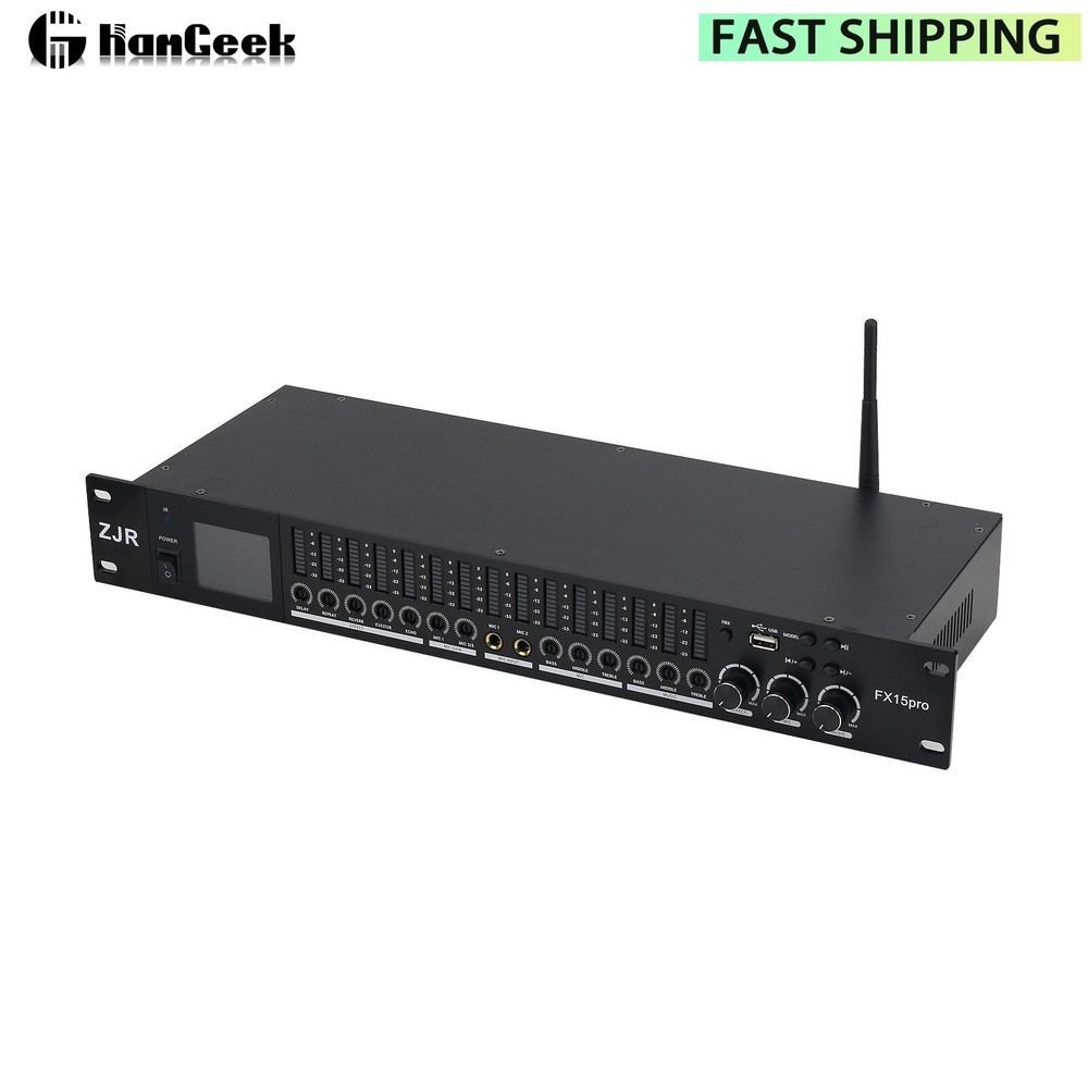 GAX-LD1500 Digital Stage Sound Effects Equalizer Karaoke System Audio Processor