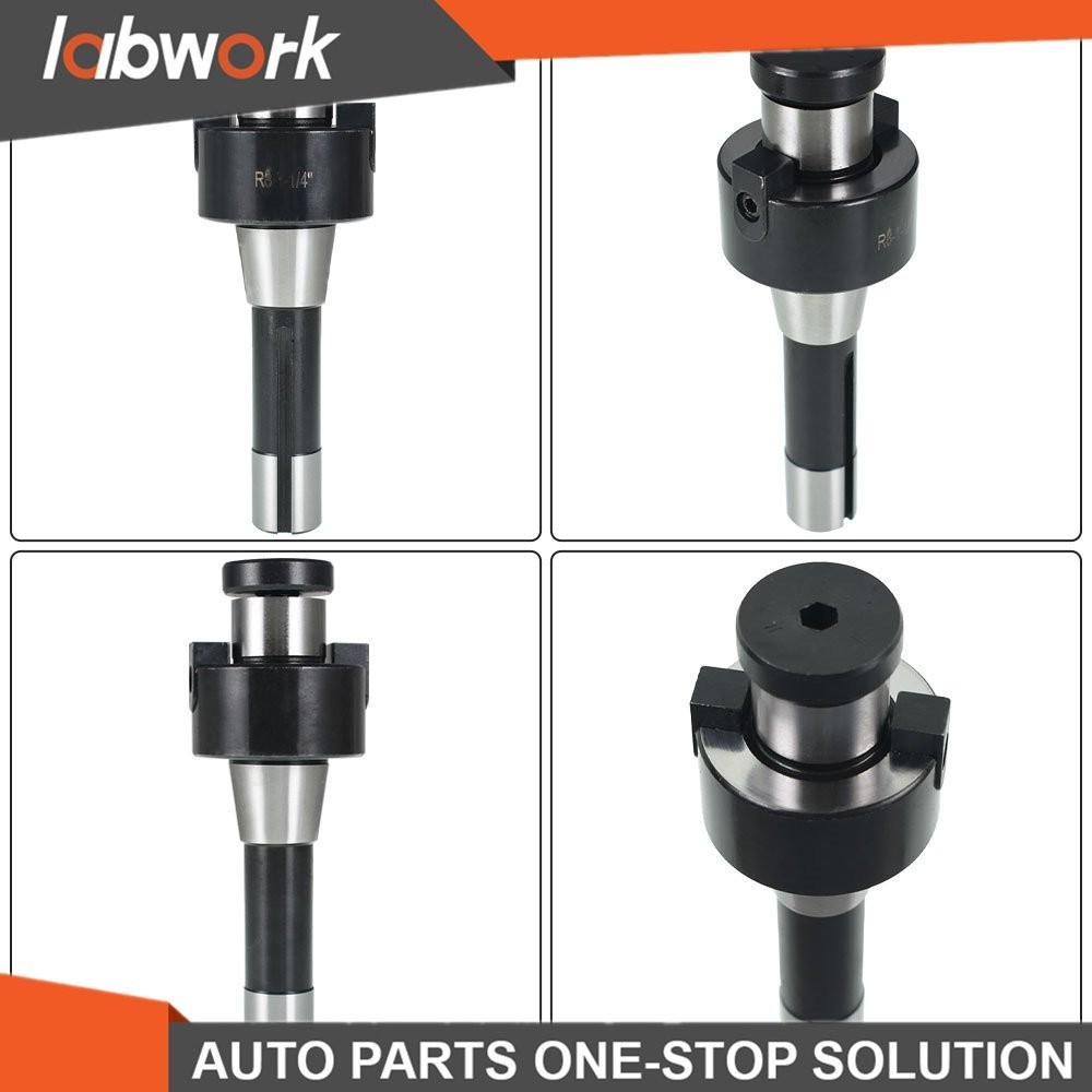 Labwork 1-1/4" R8 Shank Milling Arbor Adapter Holder For Machine