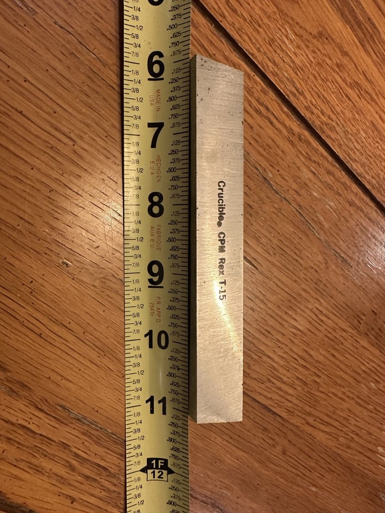 Crucible CPM Rex T-15 Tool Blank