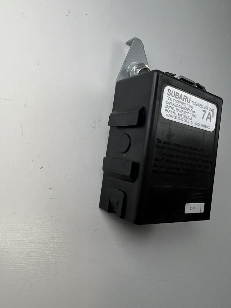 2015-2019 Subaru Legacy Tpms Keyless Unit Module Control 88035al07a