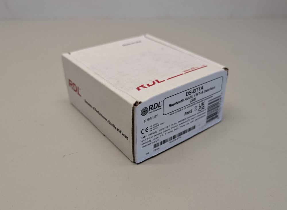 RDL DS-BT1A Bluetooth Audio FMT-A Interface (SS)