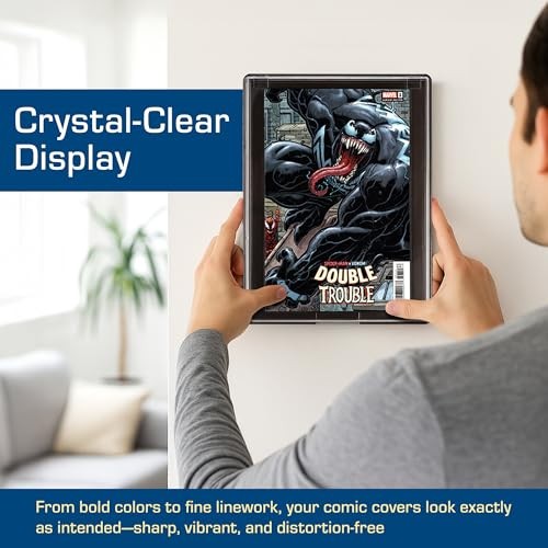 Comic Book Showcase Current Uv Protection Durable Easy Access Display Case