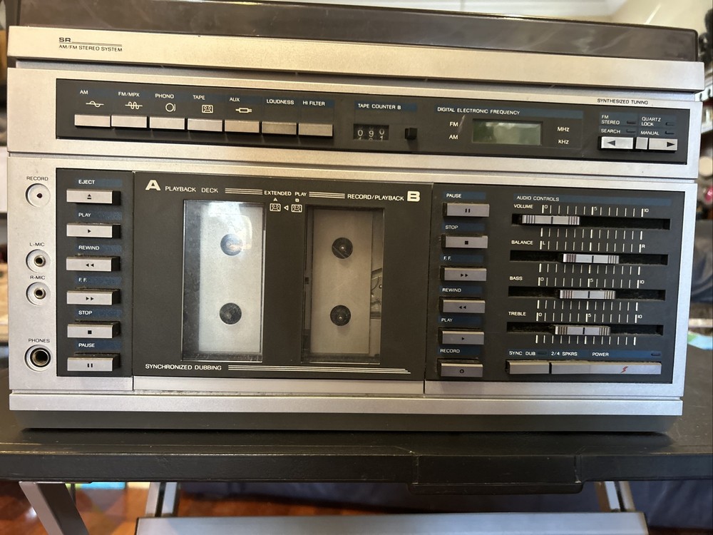 manual vintage Sears Stereo System