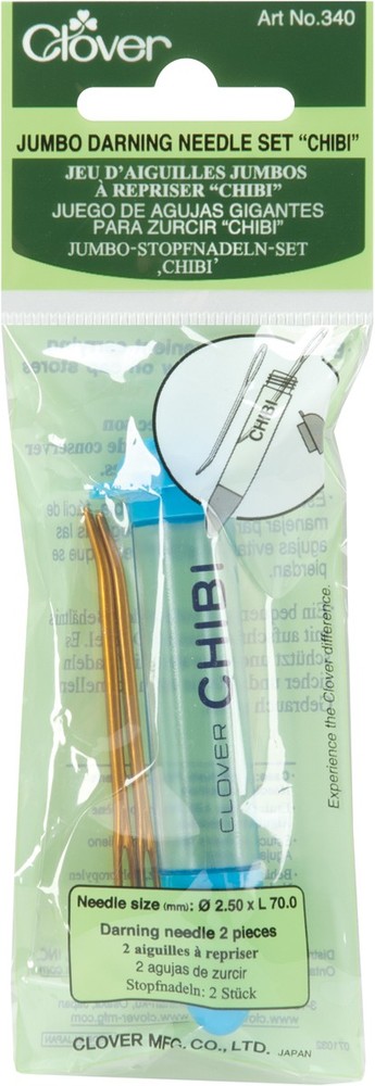 Clover Chibi Tapestry Needle Set-Jumbo 2/Pkg - 340