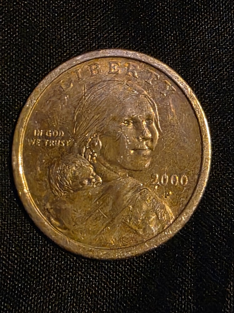 2000 P Sacagawea Dollar Wounded Eagle