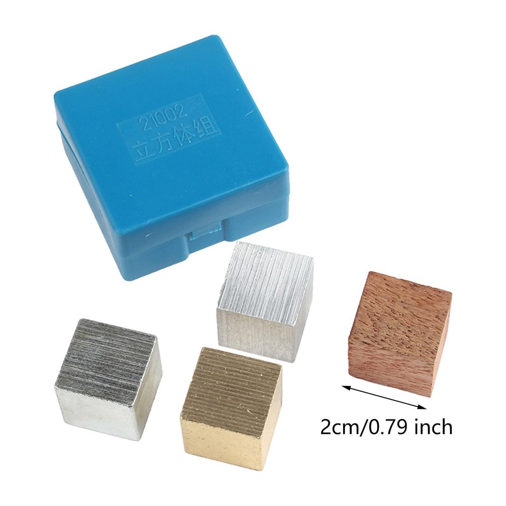 Density Cube Set for Lab Experiment Collections Tool