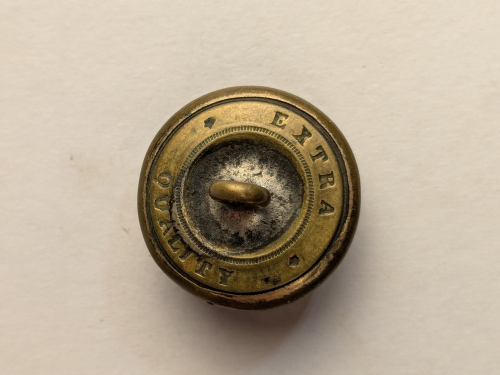 Civil War - Eagle Infantry Uniform Button Original - M2C