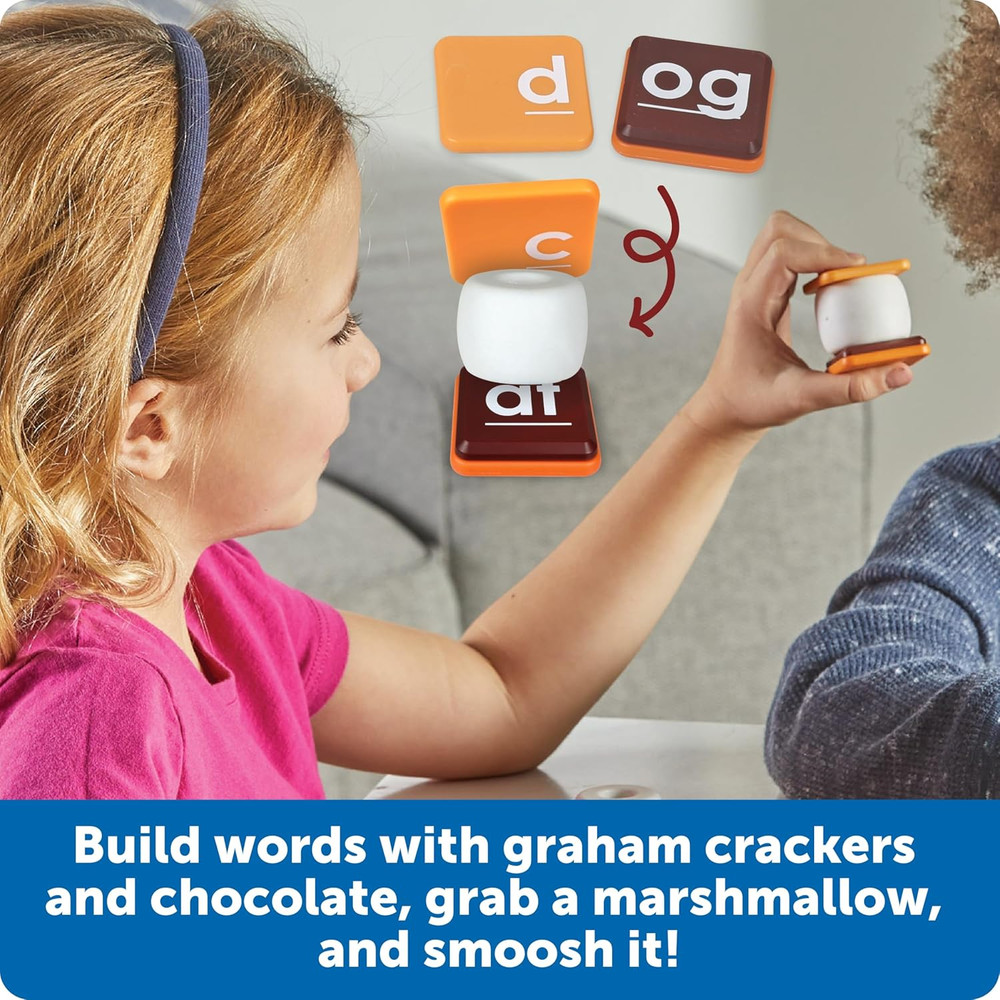 Learning Resources Let's Spell S'Mores Kindergarten Learning Activities New Toy