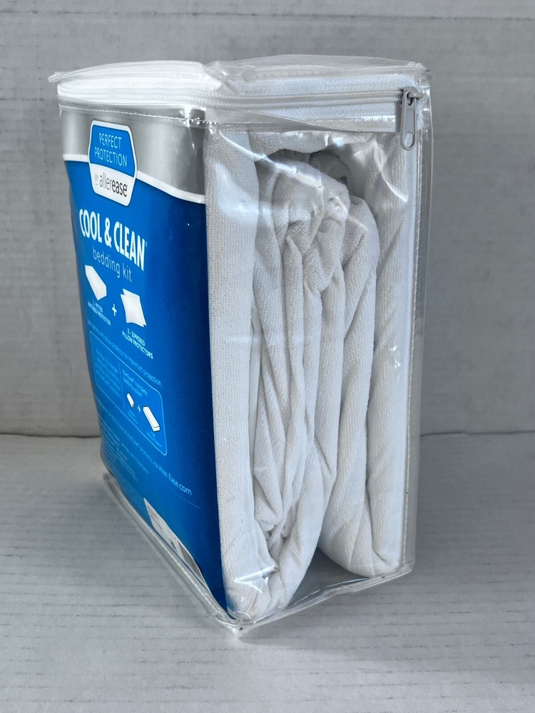 Allerease Perfect Protection Cool & Clean Bedding Kit 3pc - Full - BRAND NEW