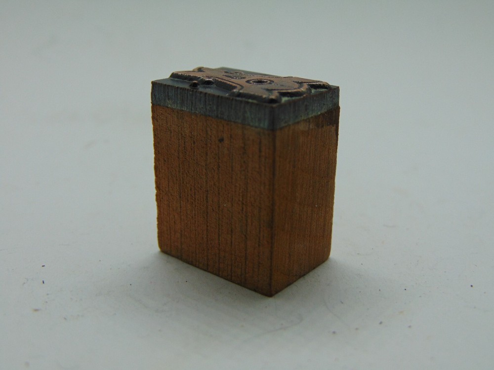 Printing Letterpress Printers Block Letter A