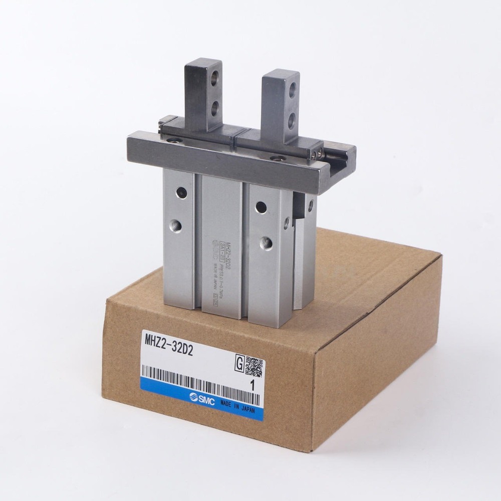 SMC MHZ2-32D2 Pneumatic Double-Acting Parallel Gripper - 1pc