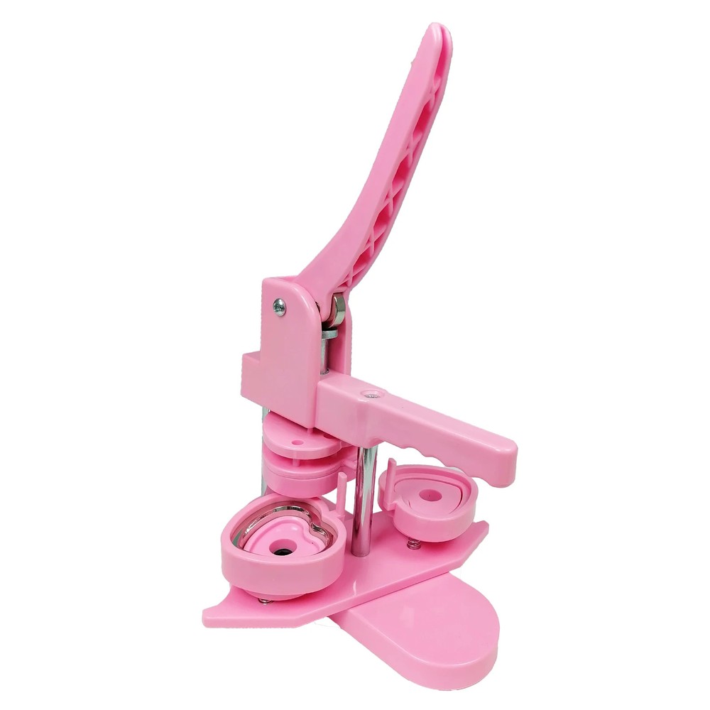 Heart-Shaped Button Maker Machine, DIY Pin Button Maker Press Machine Kit