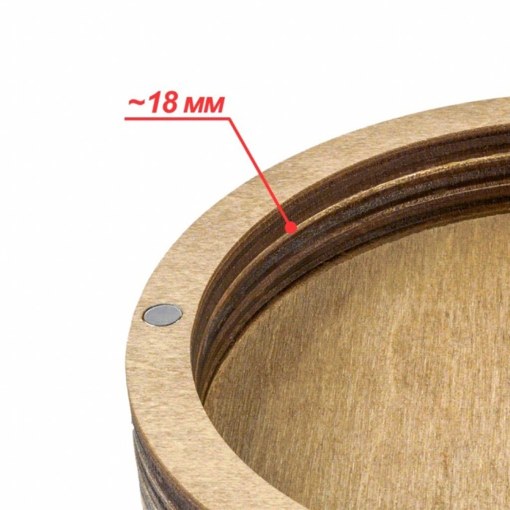 Plywood Needlework Box + 18 spools Needlework Organizer Thread/Floss organizer