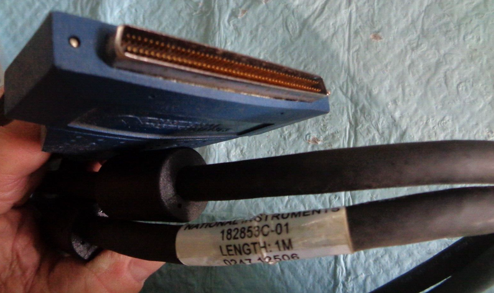 National Instruments 182853C-01 Type SH100100 Shielded Cable 1 Meter