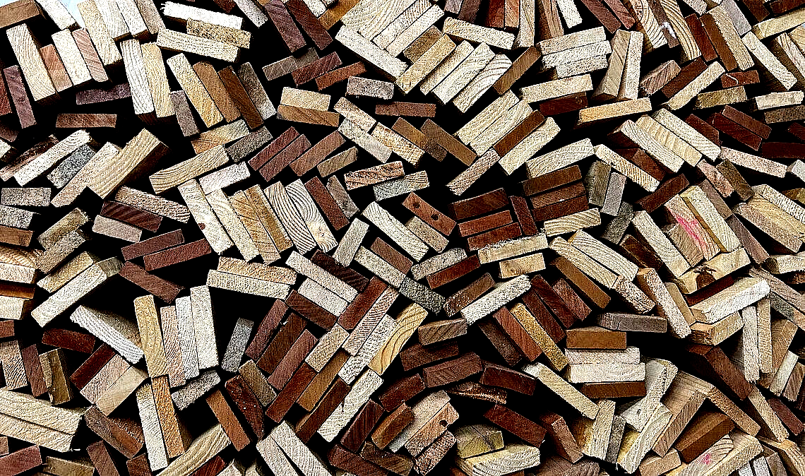 15 COLORFUL PIECES MIXED EXOTIC DOMESTIC SPECIES CUTTING BOARD WOOD LUMBER ~24"