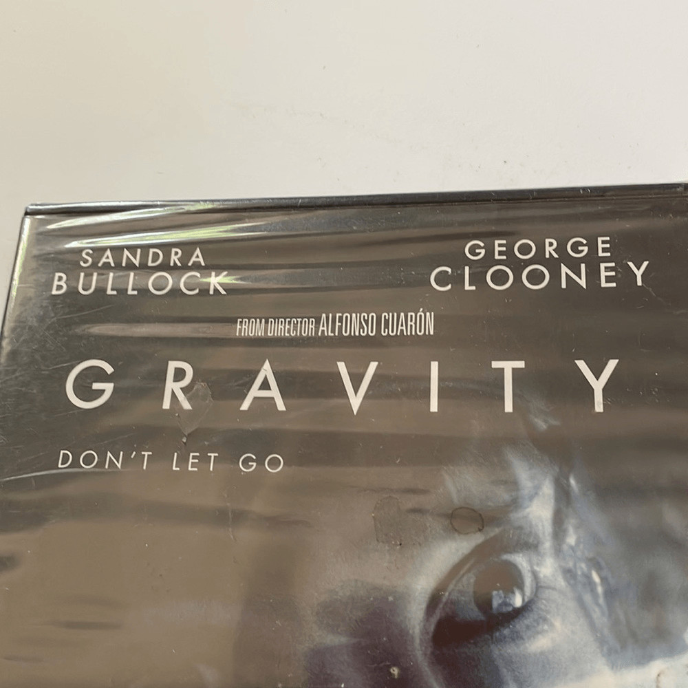 New in sealed packaging Gravity” movie DVD