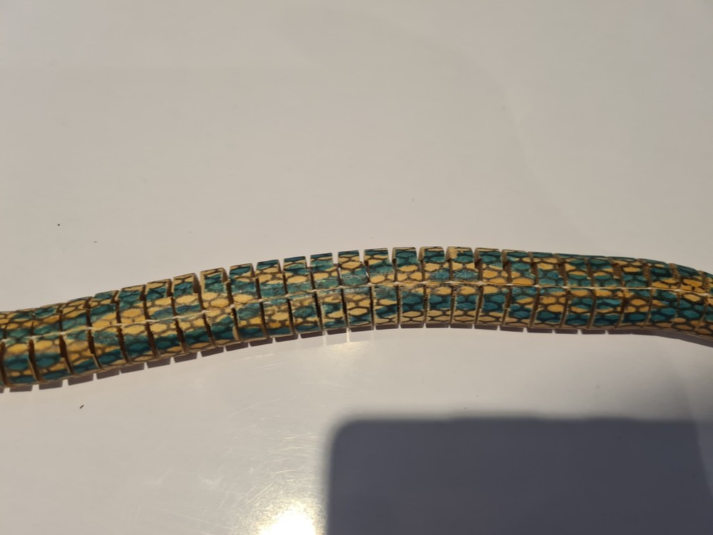 wooden snake toy