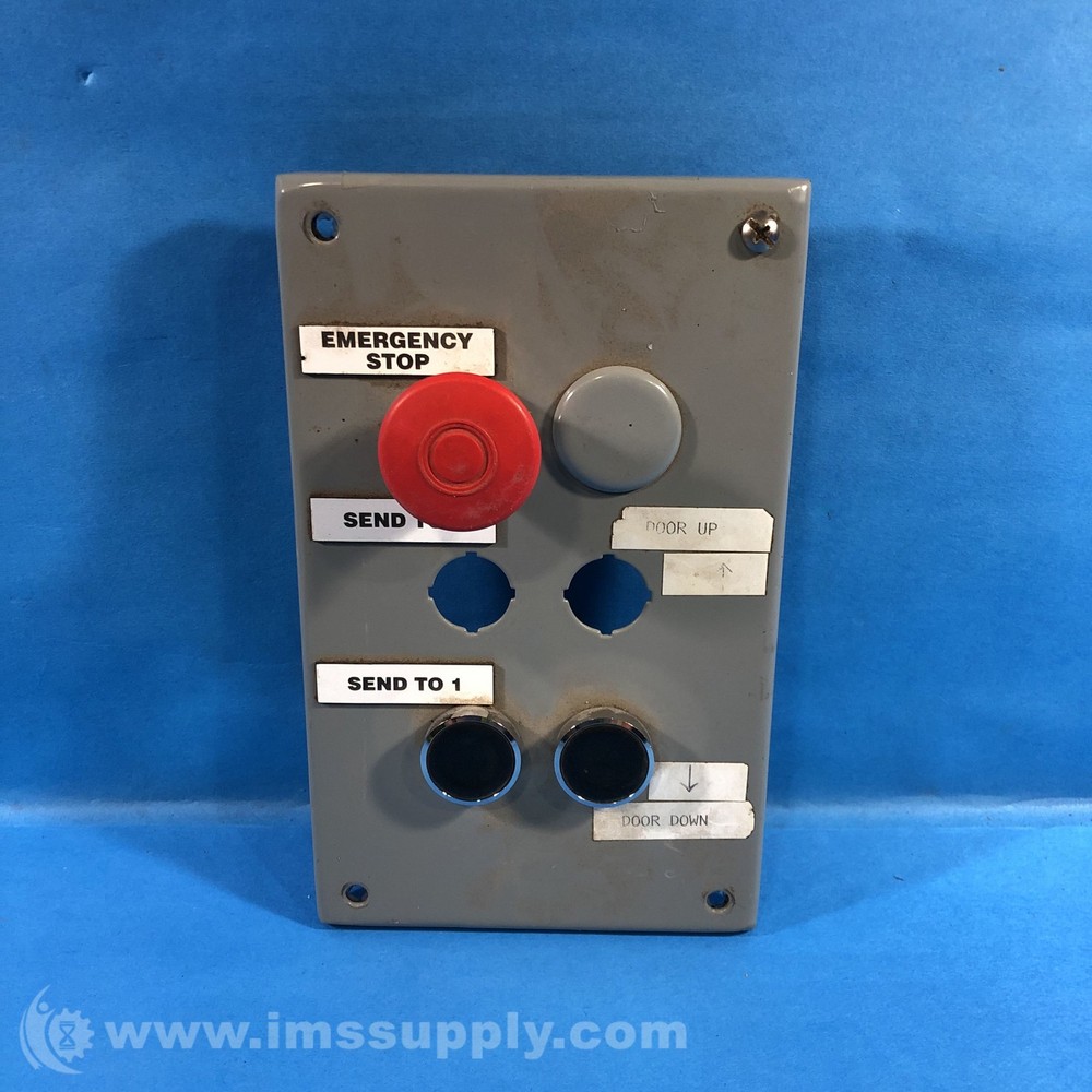 Emergency Stop Control Panel w/ Push Buttons USIP