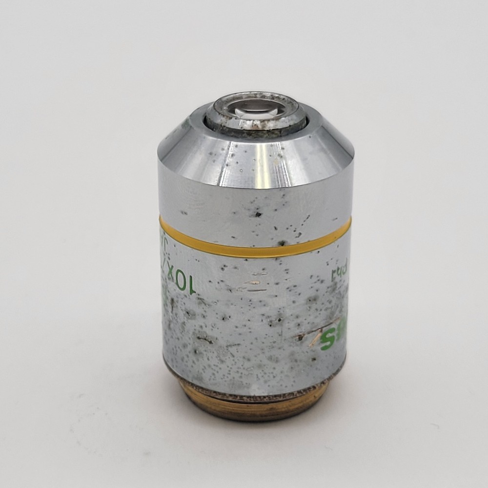 Olympus Microscope Objective Plan 10x Ph1 Phase Contrast