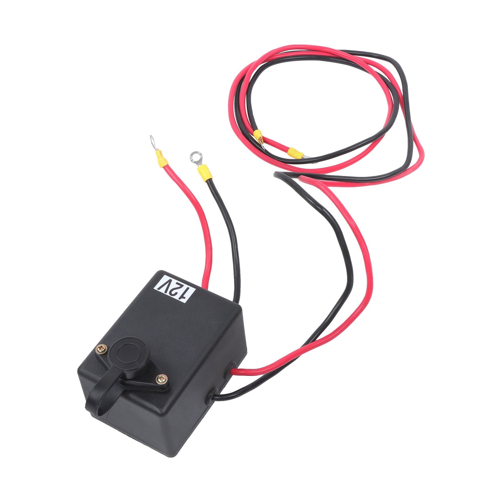 3500 lbs Synthetic Rope Electric Power Winch Kit Wireless & Wired Remote Control