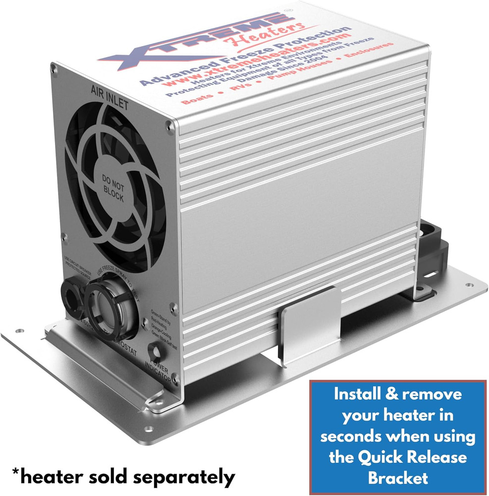 Bilge Heater Quick Release Bracket for Medium/Large 600W-800W Easy Access Boat E