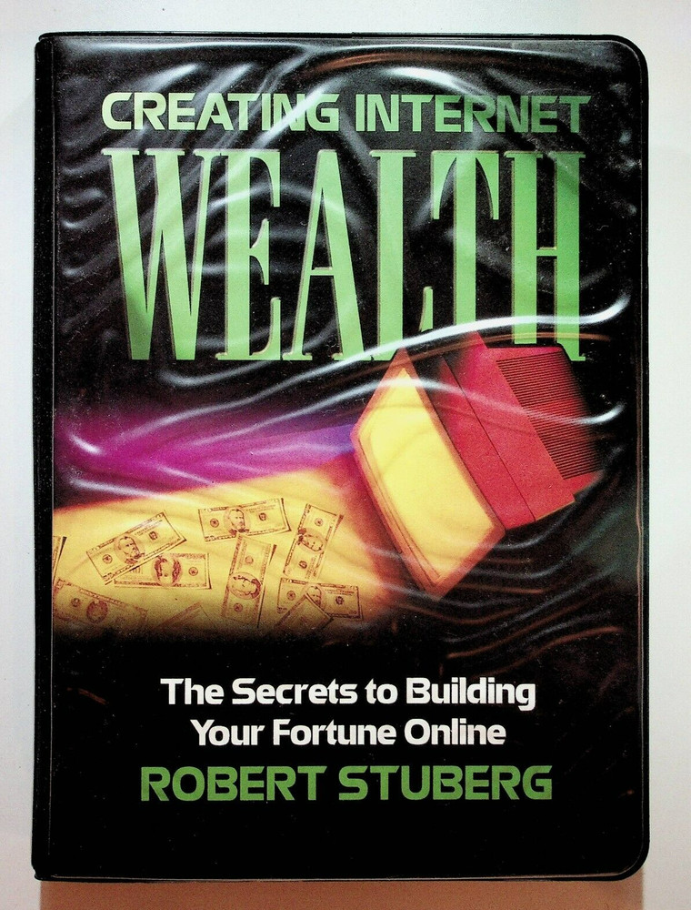 2000 Creating Internet Wealth Robert Stuberg 2-Cassette Tape Program