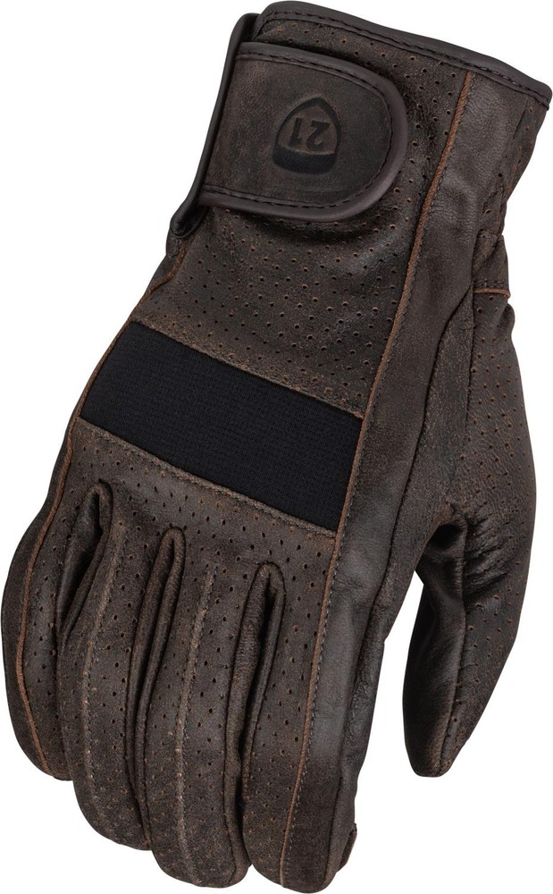 Jab Perforated Gloves Brown Md