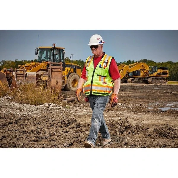 Milwaukee 48-73-5164 Class 2 High Visibility Safety Vest (4XL~5XL)