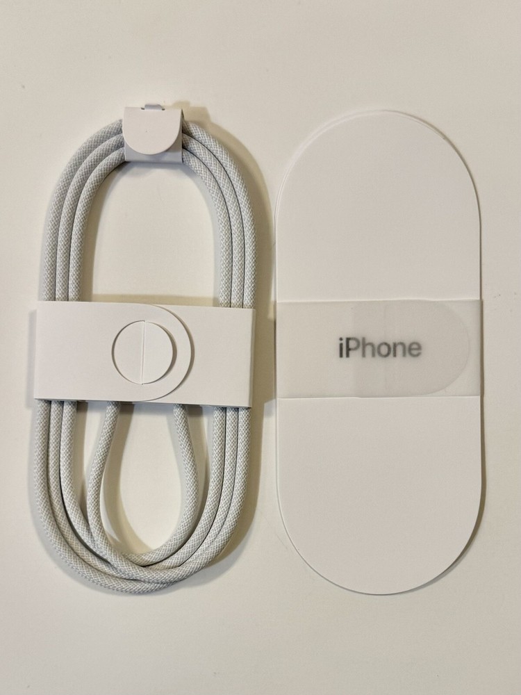 Apple iPhone 16 Pro Empty Box New w/USB-C Cable & Documentation Desert Titanium