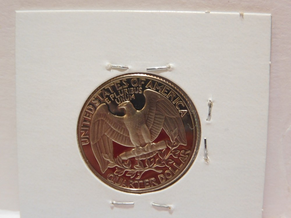 1985 S DCAM GEM PROOF WASHGINGTON QUARTER