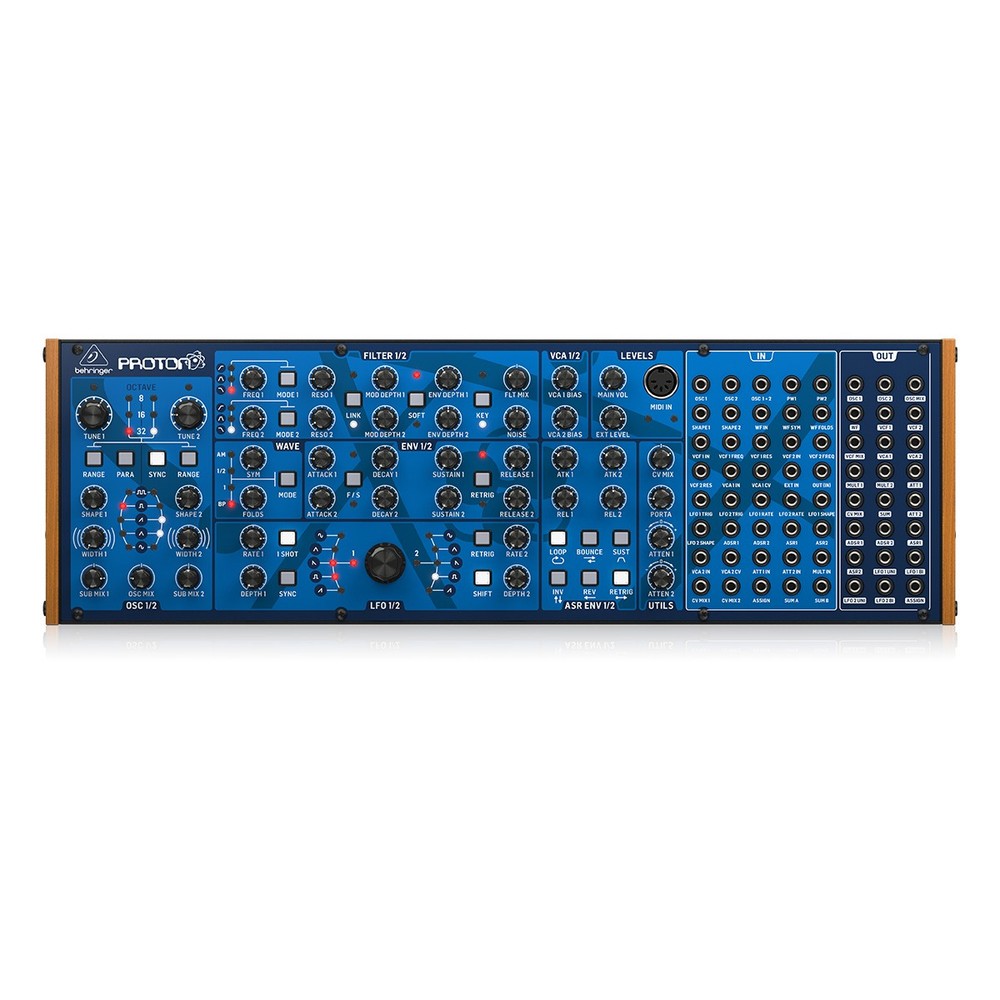 Behringer PROTON Paraphonic Semi-Modular Analog Synthesizer