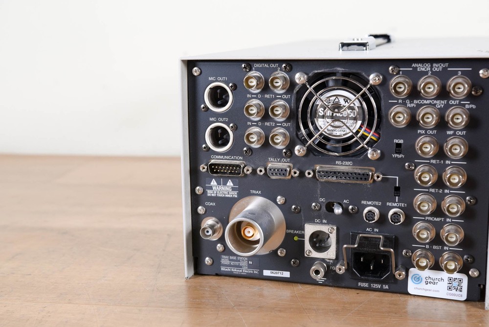 Hitachi TU-Z3A Triax Base Station Camera Control Unit CG00UC8