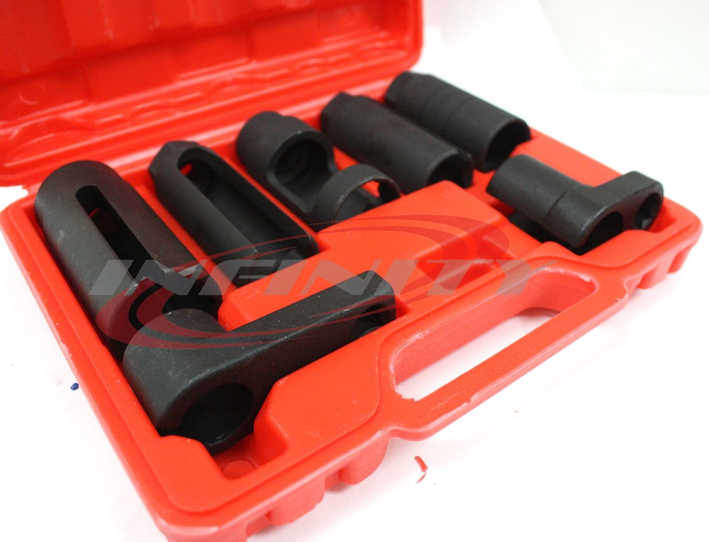 7pcs O2 Oxygen Sensor & Oil Pressure Sending Unit Removal Wrench Socket Set GM