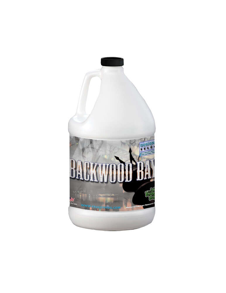 Backwood Bay - Extremely Long Lasting Fog Juice Machine Fluid - 1 Gallon