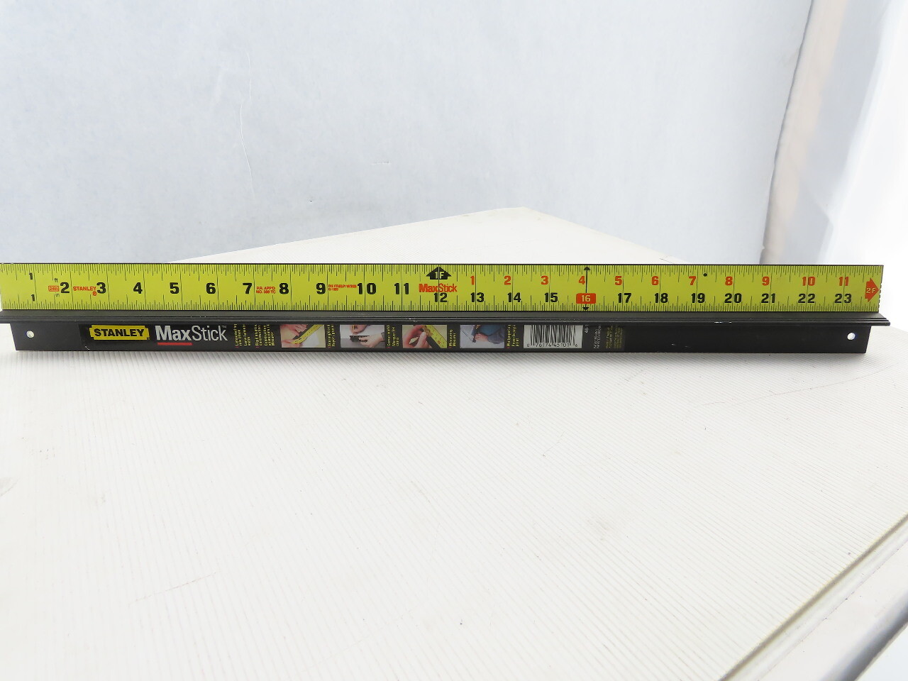 Stanley 45-101 24" Straight Edge Cutting Safety Ruler Wallpaper Sheet Rock