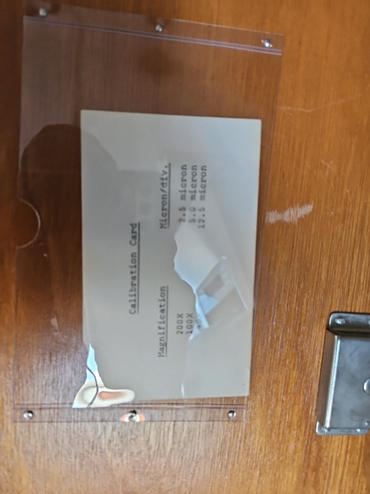 UNITRON MICROSCOPE BMLK No 53455 with protective Box