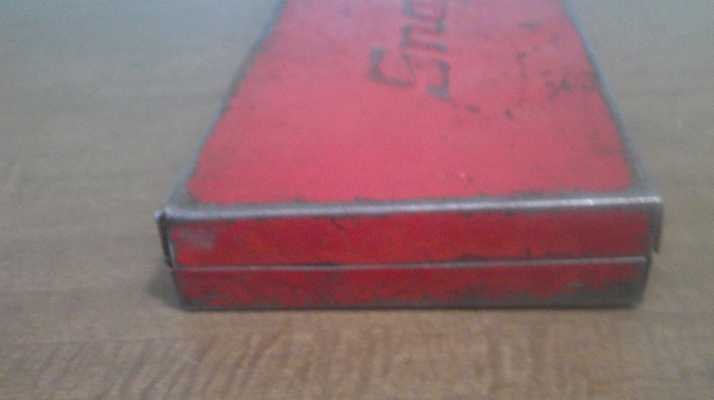 Snap On Tools USA KRA-???- Red Metal Tool Case Box