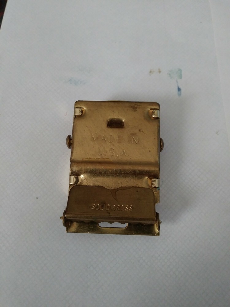 Usmc Anchor Globe Brass Buckel