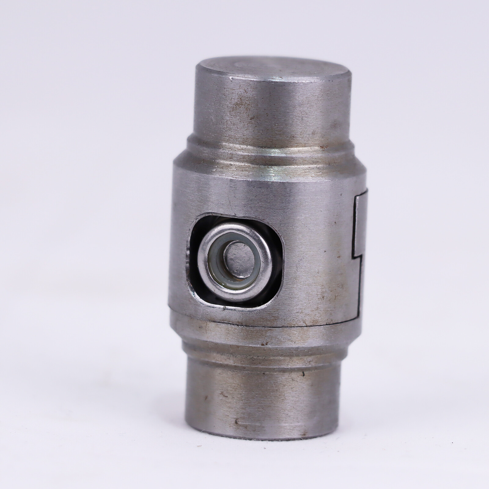 2PC 1" Weld In Tube Connector Adapter Roll Cage Bungs For .095 & .065 Wall Steel